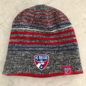 Brand new FC Dallas reversible beanie